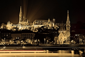 Budapest by night