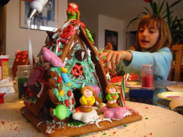 Gingerbread house