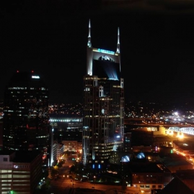 Nashville Skyline by Night