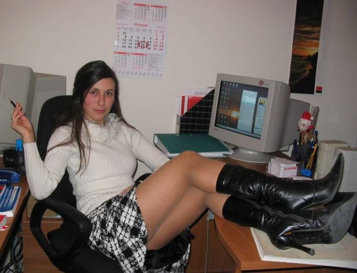 office girl