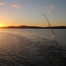 Sunset in Sweden