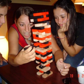 Playing Jenga!