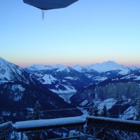 View of Morzine, From Avoriaz, French Alps