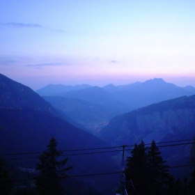 Morzine From Avoriaz, The French Alps, Summer