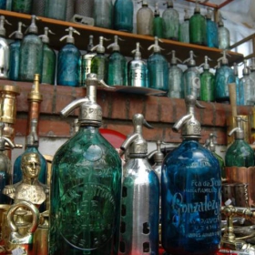 Soda bottles in Argentina