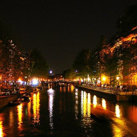 The Glowing Lights Of Amsterdam