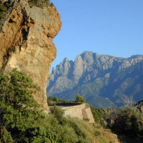 Corsica cliffs