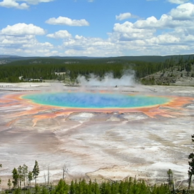 Grand Prismatic Pool,Yellowstone NP