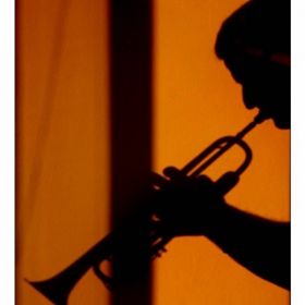 The Trumpet pleyer...( shadow)