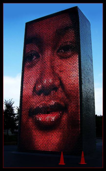 the red face