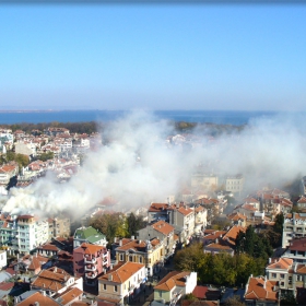 pojar v Bourgas