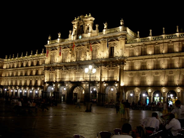 La Plaza Mayor de Salamanca