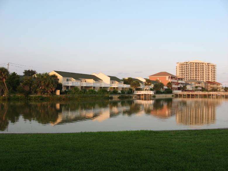 the lake