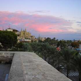 Palma de Mallorca «9731» La Seu at sunset.