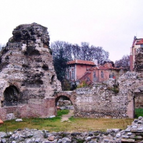 Варна, Римските терми, палестрата