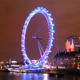 london eye by night