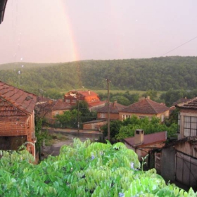 Rainbow in Jasna poljana