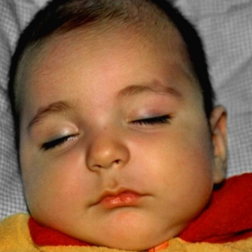sleepy angel