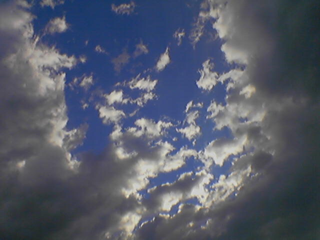in the sky