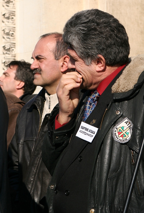 хигиена на сцената (София, 03.03.2006г. - митинг на 