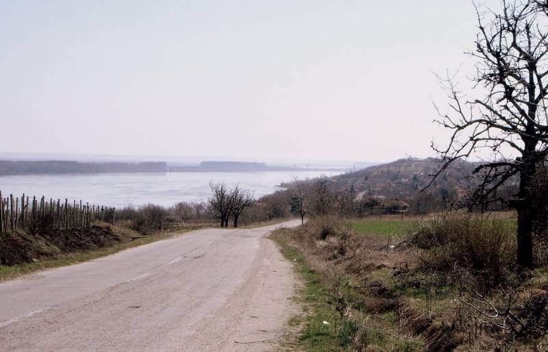Поглед към с.Флорентин,  р.Дунав и румънския бряг