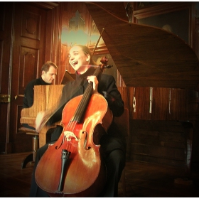 when the pianist with the cello....:D