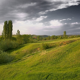 на село