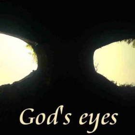 The eyes of God