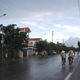 One morning after  rain