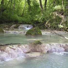 Крушунски водопади - травертинова каскада