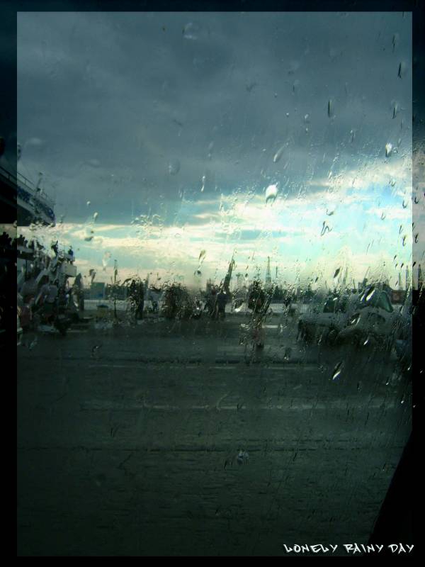 rainy lonely day