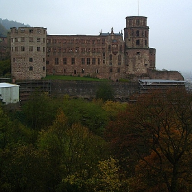 Руините на замъкът в  Heidelberg