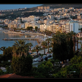 Sunset over Kusadasi