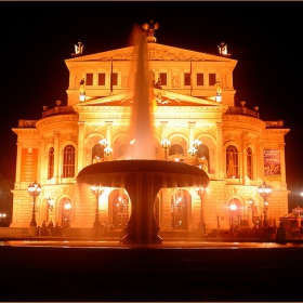 Alte Oper by night