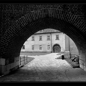 Krakow - Kościół Bożego Ciała  (the backyard) 3