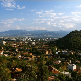 View over Plovdiv