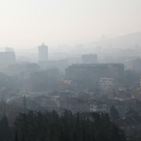 Стара Загора обвита в мъгла