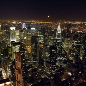 NYC от балкона (Empire State Building)