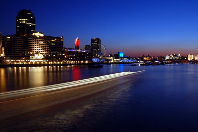 on the river Thames