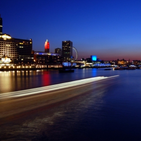 on the river Thames