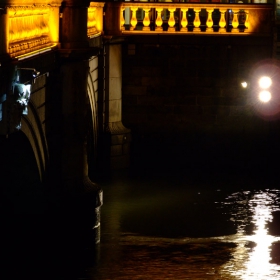 Liffey river & O'Connell bridge - Dublin