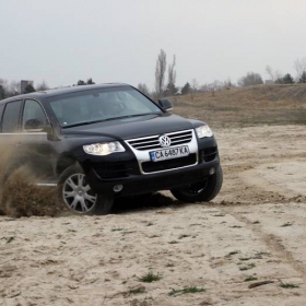 VW Touareg в действие