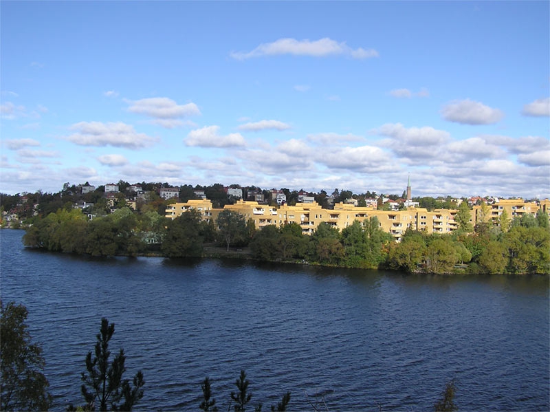 Fall Sunny Day in Stockholm