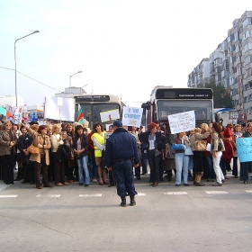 Гражданско неподчинение. Варна, 26.10.07 - 2