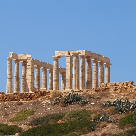 The temple of Poseidon