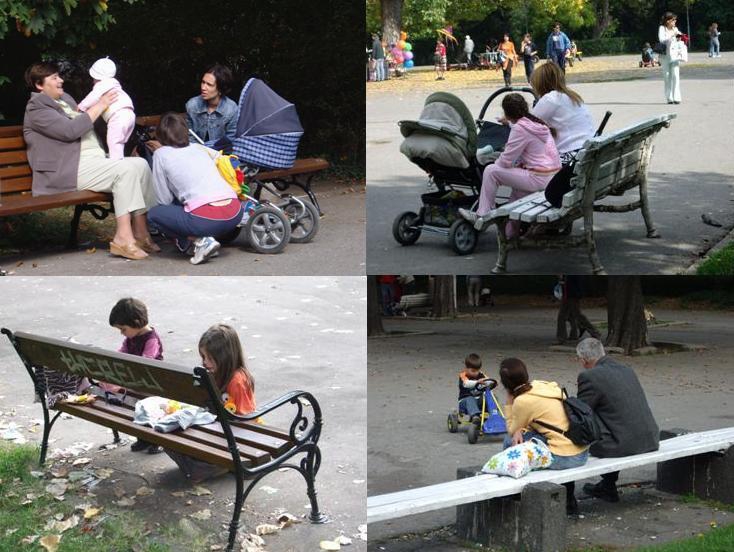 Софийските пейки(Действие първо)