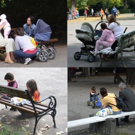 Софийските пейки(Действие първо)