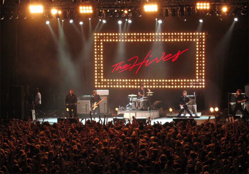The Hives final european concert for 2007, Stockholm