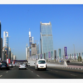 Driving to Dubai