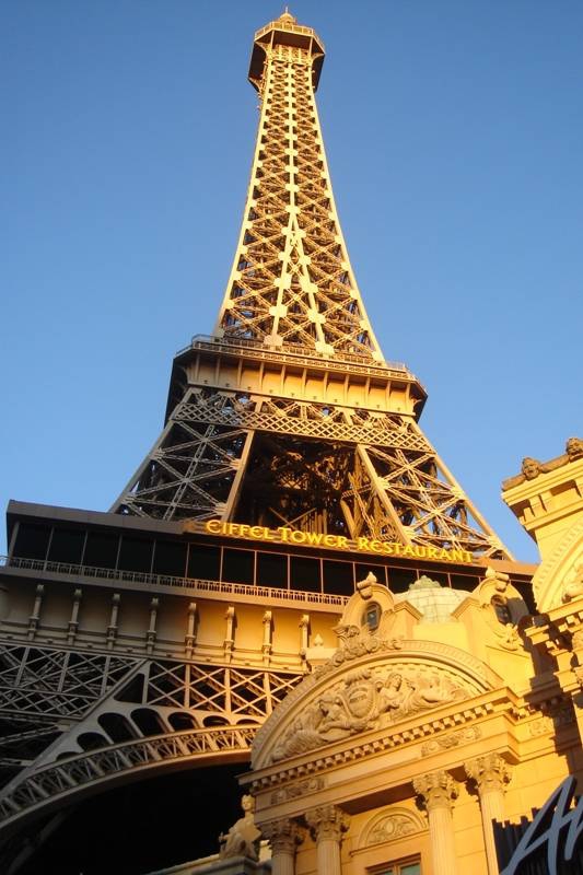 The Eiffel Tower-Paris-Las Vegas